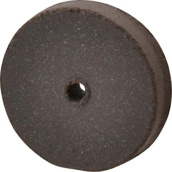 Cratex - 1" Diam x 1/8" Hole x 3/16" Thick, Surface Grinding Wheel - Medium Grade - Exact Tool & Supply