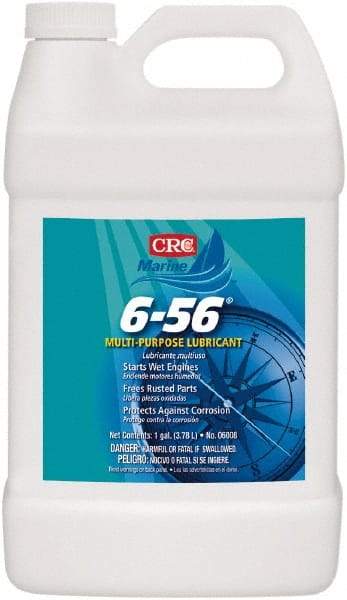 CRC - 1 Gal Bottle Nondrying Film Lubricant - Clear Blue-Green, -50°F to 250°F - Exact Tool & Supply