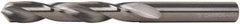Hertel - Letter S 118° Solid Carbide Jobber Drill - Bright Finish, Right Hand Cut, Spiral Flute, Straight Shank, 4" OAL, Standard Point - Exact Tool & Supply