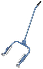 OTC - 4 Wheel, 300 Lb Capacity, Single Unit Dolly with Handle - 3-1/2" Casters, 24 to 36" Steel Wheels - Exact Tool & Supply