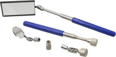 Value Collection - 6 Piece, Mirror & Magnet Set - For Use with Accessing Tight Areas - Exact Tool & Supply