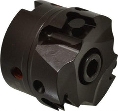 Kennametal - 3 Inserts, 2" Cut Diam, 3/4" Arbor Diam, 0.394" Max Depth of Cut, Indexable Square-Shoulder Face Mill - 0/90° Lead Angle, 1.57" High, BGHX 15L5... Insert Compatibility, Through Coolant, Series Fix-Perfect - Exact Tool & Supply