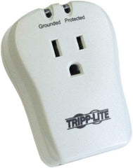 Tripp-Lite - 1 Outlets, 120 VAC15 Amps, Power Outlet Strip - Floor, Keyhole Mount, 5-15 NEMA Configuration, 3.07" Strip - Exact Tool & Supply