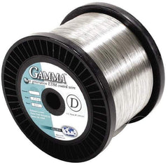 Global EDM - Brass Gamma Coated, Half Hard Grade Electrical Discharge Machining (EDM) Wire - 790 N per sq. mm Tensile Strength, Gamma-D Series - Exact Tool & Supply