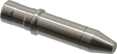 Global EDM - 0.0276 Inch Diameter EDM Tube Guide - Ceramic Insert and Steel, 0.2362 Inch Shank Diameter, Compatible with Asian High Speed Hole Driller - Exact Tool & Supply