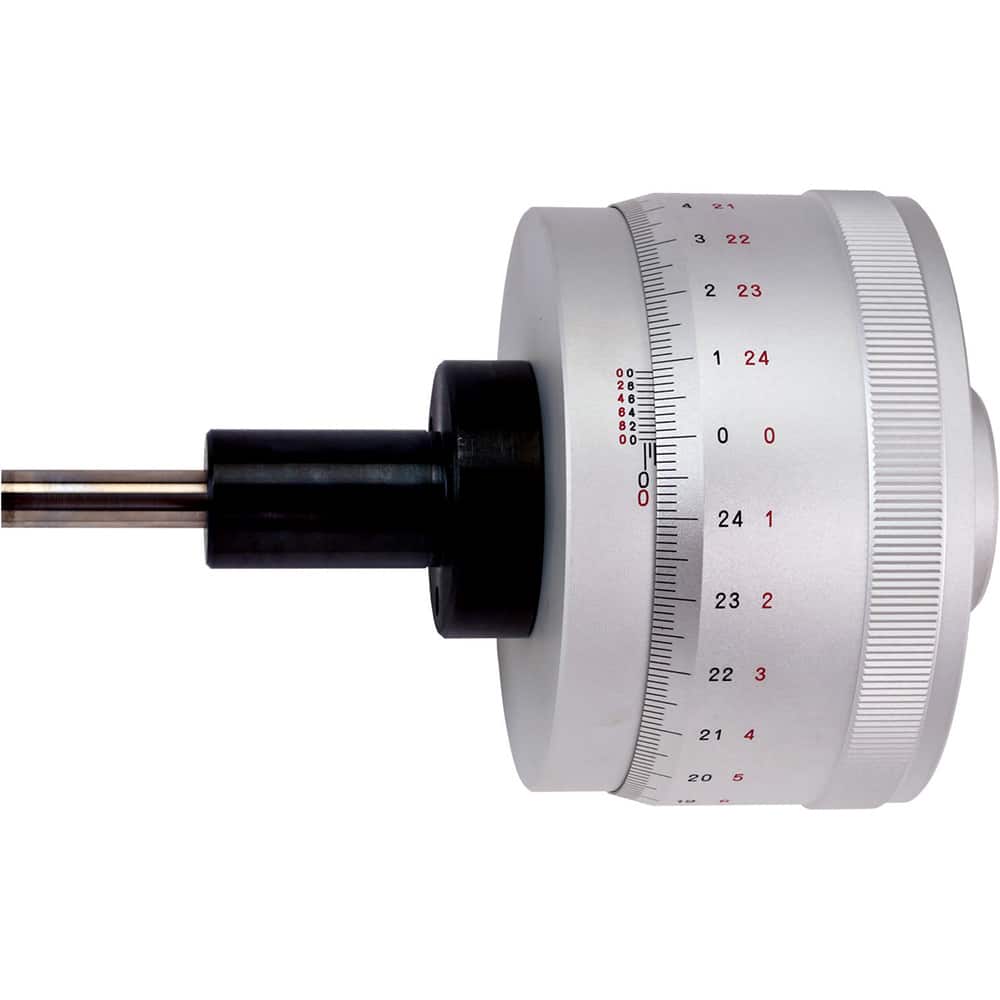 Mitutoyo - Mechanical Micrometer Heads; Minimum Measurement (Inch): 0.0000 ; Minimum Measurement (Decimal Inch): 0.0000 ; Minimum Measurement (mm): 0 ; Maximum Measurement (Inch): 1 ; Maximum Measurement (Decimal Inch): 1.0000 ; Thimble Diameter (mm): 85 - Exact Tool & Supply