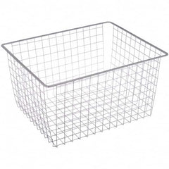 Marlin Steel Wire Products - Baskets Shape: Rectangular Material Family: Metal - Exact Tool & Supply