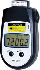 SHIMPO - Tachometers Type: Contact/Non-Contact Minimum Measurement (RPM): 6.00 - Exact Tool & Supply