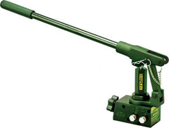 TK Simplex - 1 Stage, 1/2" Piston Diam, 3/8 NPTF, 0.53 Cu In Per Stroke, Manual Hydraulic Pump - 0 Cu In Reservoir, 6,500 psi First Stage - Exact Tool & Supply