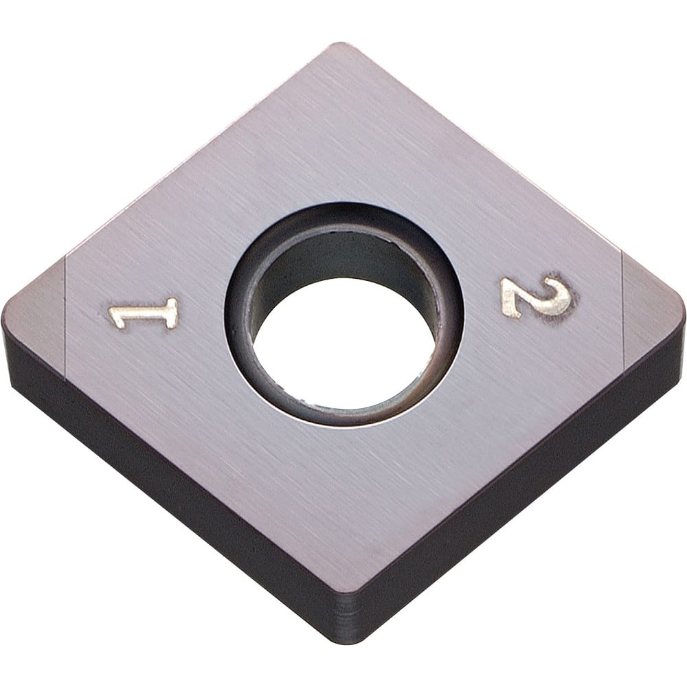 Kyocera - CNGA120402S01225ME CBN Turning Insert - Exact Tool & Supply