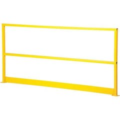 Vestil - 120" Long x 42" High, Steel Square Handrails - Exact Tool & Supply