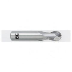 5/8" Dia. - 3" OAL - CBD - Ball End - 2 FL - Exact Tool & Supply