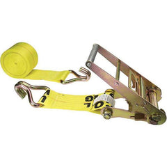 US Cargo Control - Slings & Tiedowns (Load-Rated) Type: Ratchet Tie Down Width (Inch): 4 - Exact Tool & Supply