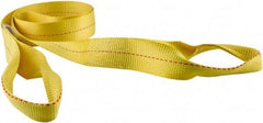 Erickson Manufacturing - Loop Polyester Tow Strap - 6' Long, 10,000 Lb Capacity - Exact Tool & Supply