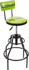OEM Tools - 300 Lb Capacity, Adjustable Creeper Seat - Steel, 33" High x 20" Wide - Exact Tool & Supply