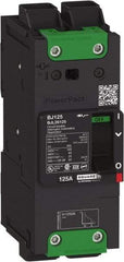 Square D - 20 Amp, 600Y/347 VAC, 3 Pole, Unit Mount B-Frame Circuit Breaker - Thermal-Magnetic Trip, 25 kA at 240 VAC, 18 kA at 277 VAC, 14 kA at 600Y/347 VAC Breaking Capacity, 14-3/0 AWG - Exact Tool & Supply