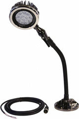 O.C. White - Machine Lights Machine Light Style: Gooseneck Mounting Type: Combined Magnetic and Permanent Screw Down Base - Exact Tool & Supply