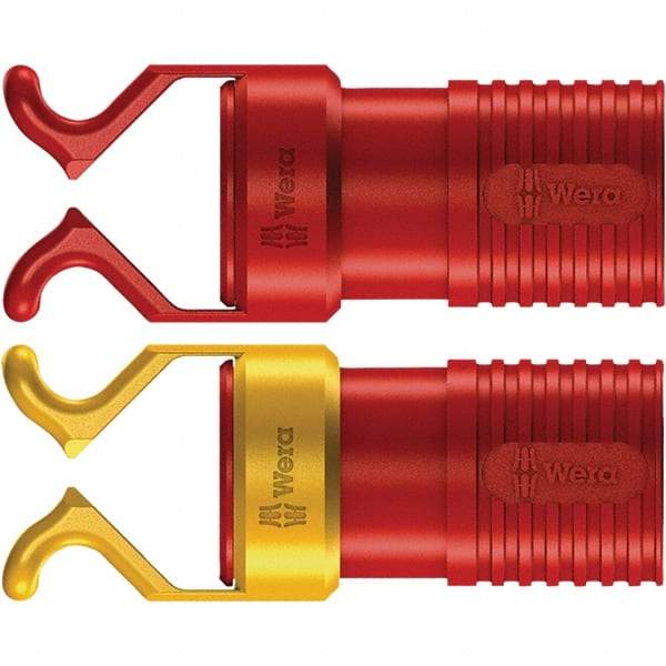 Wera - Screwdriver Extensions Type: Screw Gripper Set For Use With: 4.5 - 6mm, 6 - 8.5mm Round & Hexagon Blades - Exact Tool & Supply