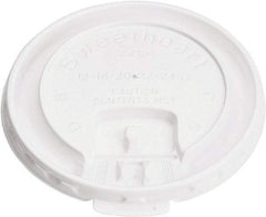 Solo - Cup Lids for 10 oz Cups - White - Exact Tool & Supply