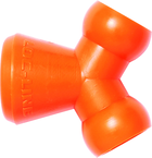 1/2" Y Fitting 20 Piece - Coolant Hose System Component - Exact Tool & Supply