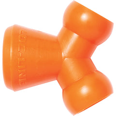 Coolant Hose System Component - 1/4″ Inside Diameter System-1/4″ Y Fitting (Pack of 2) - Exact Tool & Supply