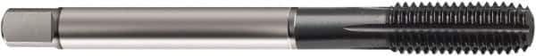Guhring - M14x1.25 Metric Fine 6HX D9/D10 Thread Limit Semi-Bottoming Thread Forming Tap - Powdered Metal High Speed Steel, TiCN Finish, 100mm OAL, Right Hand Thread, Series 1273 - Exact Tool & Supply