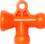 1/4" T Fitting 20 Piece - Coolant Hose System Component - Exact Tool & Supply