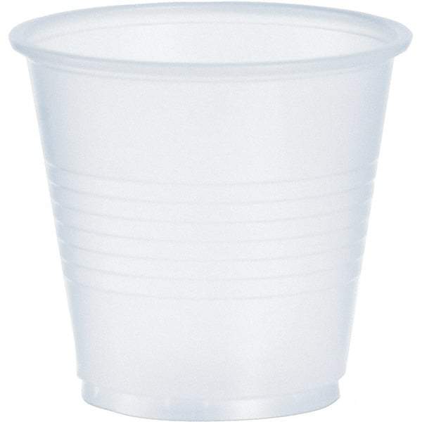 DART - Plastic Cold Cups, 3-1/2 oz - Translucent - Exact Tool & Supply
