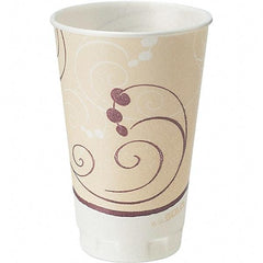 Solo - 16 oz Foam Hot/Cold Drink Cups - Tan - Exact Tool & Supply