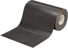 Ability One - Black Solid Color Anti-Slip Vinyl Tape - 36" Wide x 60' Long x 0.036" Thick, General Traffic - Exact Tool & Supply