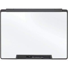 Quartet - 18" High x 24" Wide Dry Erase - Melamine, Includes Dry-Erase Marker & Mounting Kit - Exact Tool & Supply