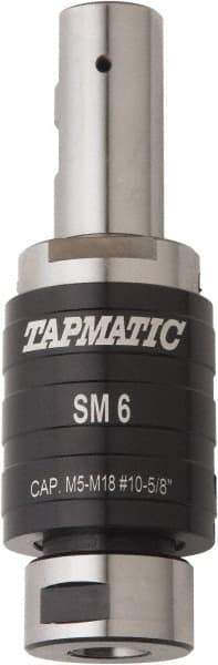Tapmatic - 1" Straight Shank Diam Tension & Compression Tapping Chuck - #10 to 3/4" Tap Capacity, 1-1/2" Projection - Exact Tool & Supply