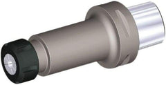 Kennametal - 3/64" to 5/8" Capacity, 100mm Projection, Taper Shank, ER25 Collet Chuck - 138mm OAL, 63mm Shank Diam - Exact Tool & Supply