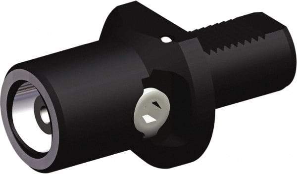 Kennametal - 1.9685" Max Cut, 1.5748" Shank Diam, VDI Shank with Teeth - 80mm Projection, 2.1654" Nose Diam, Through Coolant - Exact Tool & Supply