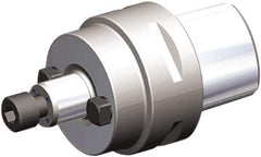 Kennametal - PSC63 Modular Connection 17.5mm Pilot Diam Shell Mill Holder - 192mm Flange to Nose End Projection, 44.5mm Nose Diam - Exact Tool & Supply
