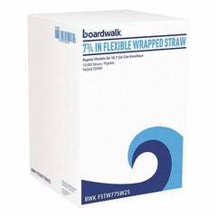 Boardwalk - Coffee, Tea & Accessories Breakroom Accessory Type: Straws For Use With: Beverages - Exact Tool & Supply