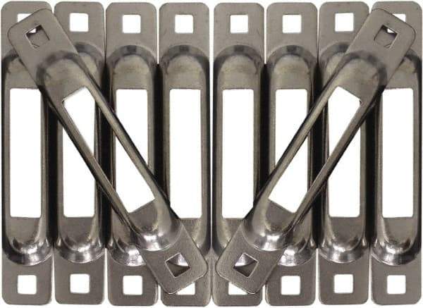 Snap-Loc - 1' Long x 2" Diam, Silver Tie Down Strap Kit - Exact Tool & Supply