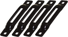 Snap-Loc - 1' Long x 2" Diam, Black Tie Down Strap Kit - Exact Tool & Supply