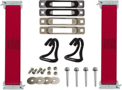 Snap-Loc - 1' Long x 2" Diam, Red Tie Down Strap Kit - Exact Tool & Supply