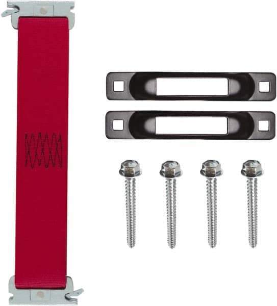 Snap-Loc - 1' Long x 2" Diam, Red Tie Down Strap Kit - Exact Tool & Supply