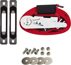 Snap-Loc - 16' Long x 2" Diam, Red Tie Down Strap Kit - Exact Tool & Supply
