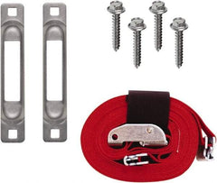 Snap-Loc - 16' Long x 2" Diam, Red Tie Down Strap Kit - Exact Tool & Supply