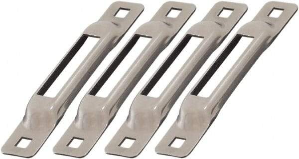 Snap-Loc - 1' Long x 2" Diam, Silver Tie Down Strap Kit - Exact Tool & Supply