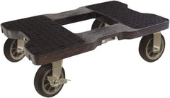 Snap-Loc - 1,500 Lb Capacity Polyethylene Dolly - 32" Long x 20-1/2" Wide x 9-1/2" High - Exact Tool & Supply