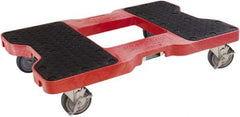 Snap-Loc - 1,500 Lb Capacity Polyethylene Dolly - 32" Long x 20-1/2" Wide x 7" High - Exact Tool & Supply