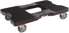 Snap-Loc - 1,500 Lb Capacity Polyethylene Dolly - 32" Long x 20-1/2" Wide x 7" High - Exact Tool & Supply