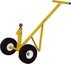 Snap-Loc - 500 Lb Capacity 46" OAH Hand Truck - Loop Handle, Steel, Pneumatic Wheels - Exact Tool & Supply