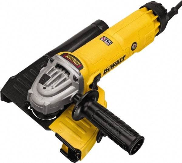 DeWALT - 6" Wheel Diam, 9,000 RPM, Corded Angle & Disc Grinder - 5/8-11 Spindle, 120 Volts, 13 Amps - Exact Tool & Supply
