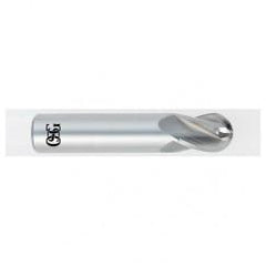 1/2" Dia. - 2-1/2" OAL - CBD - Ball End - 4 FL - Exact Tool & Supply