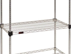 Eagle MHC - 72" Wide, 1-1/8 High, Open Shelving Accessory/Component - Stainless Steel, Stainless Steel Finish, 21" Deep, Use with Eagle MHC Shelving - Exact Tool & Supply
